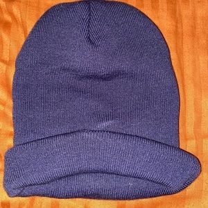 Nike navy blue beanie